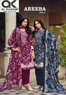 Alkaram areeba vol-3 wholesale branded kurtis in mumbai
